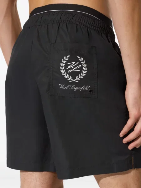 Slip de baie Karl Lagerfeld negru