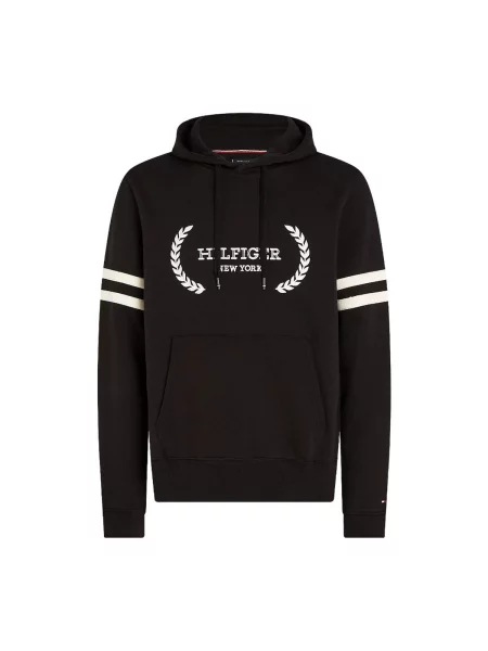 Mikina Tommy Hilfiger čierna