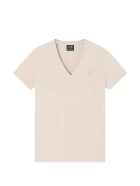 Tricou Armani Exchange cu decolteu în V