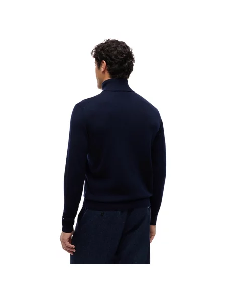 Mikina Tommy Hilfiger z merina modrá