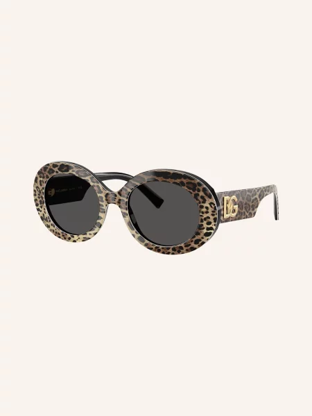 Dolce & Gabbana Sluneční Brýle havana/ tmavě šedá