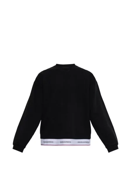 Pulover Dsquared2 cu autograf negru