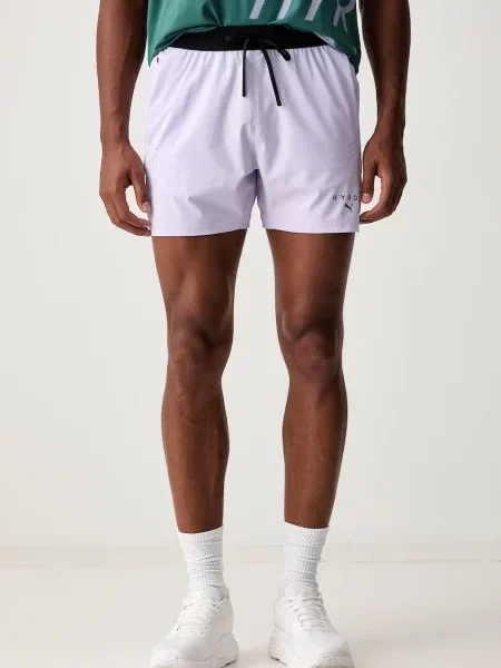 Puma pantaloni scurți sport pentru bărbați HYROX violet