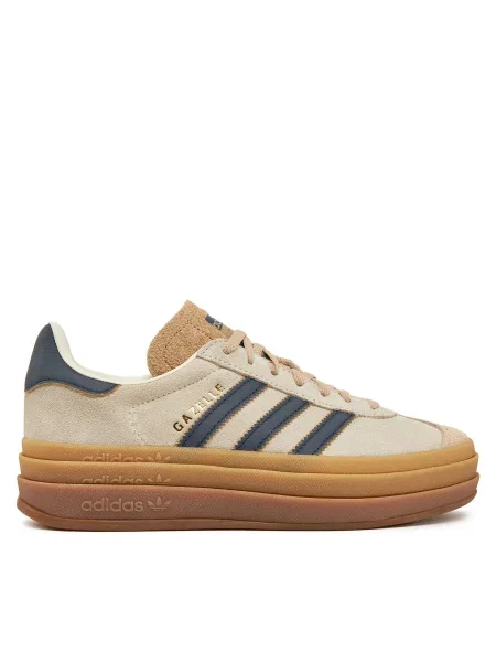 Adidas Originals sneakers din piele Gazelle Bold bej