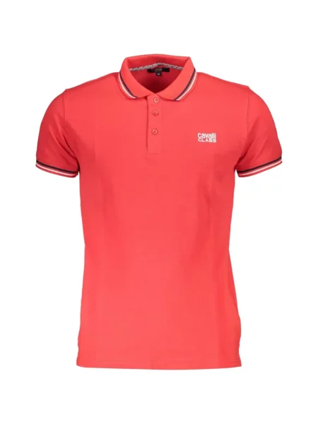 Tricou polo Cavalli Class roșu