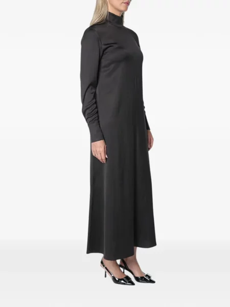 Lung rochie maxi Drykorn în linie A negru