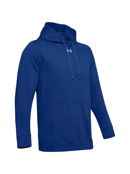 Hanorac cu glugă Under Armour din fleece albastru