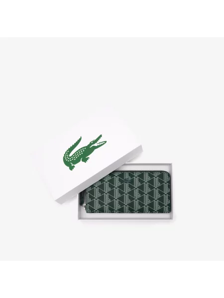 Кошелек Lacoste зеленый