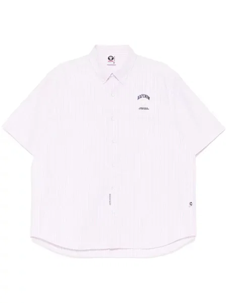 Prugasta košulja Aape By *a Bathing Ape® ružičasta
