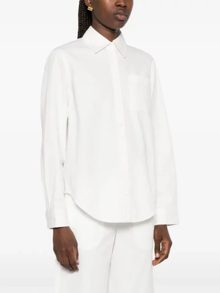 Cămașă Loewe cu broderie alb