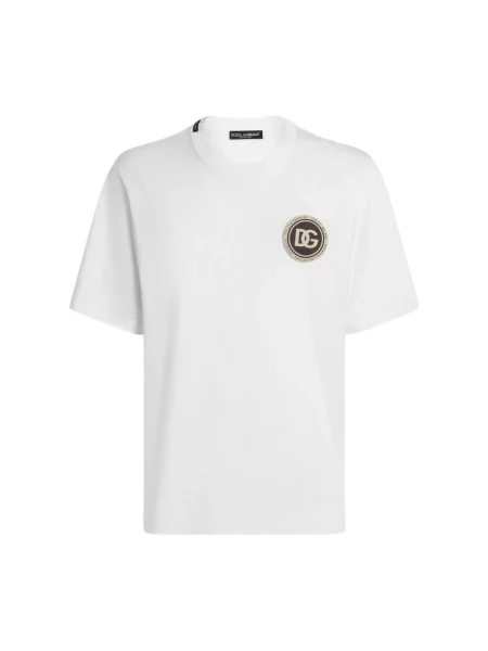 Koszulka Dolce And Gabbana z logo biała
