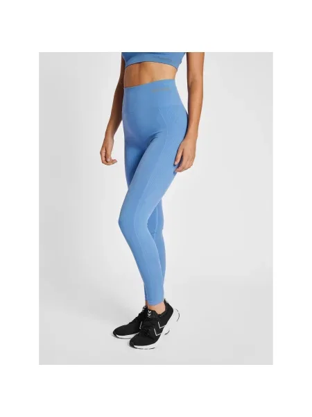 Legginsy Hummel Tif niebieskie