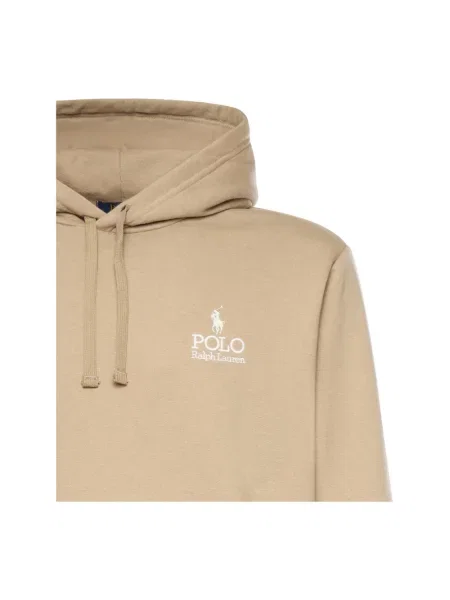 Bluza Polo Ralph Lauren z kapturem beżowa