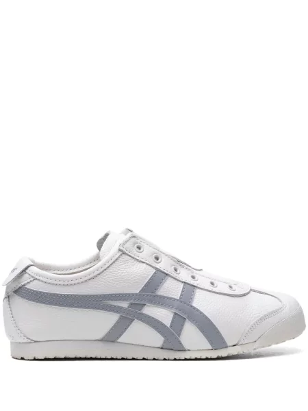 Sneakerși Onitsuka Tiger slip-on cu dungi de tigru alb