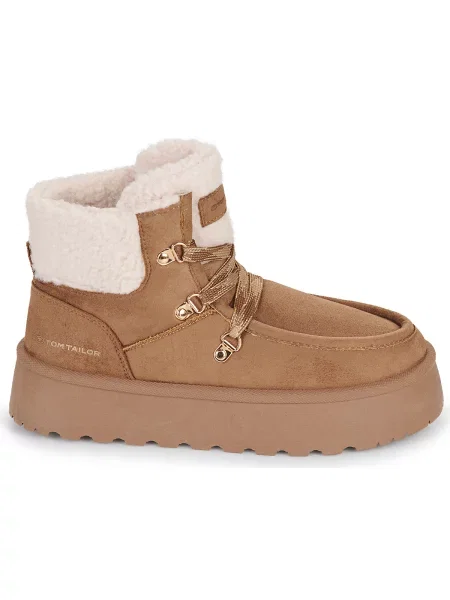 Botine Tom Tailor maro