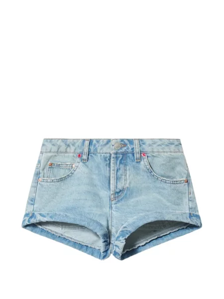 Pantaloni scurți din denim Isabel Marant albastru