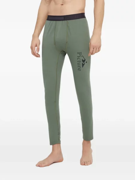 Leggings Picture cu imagine verde