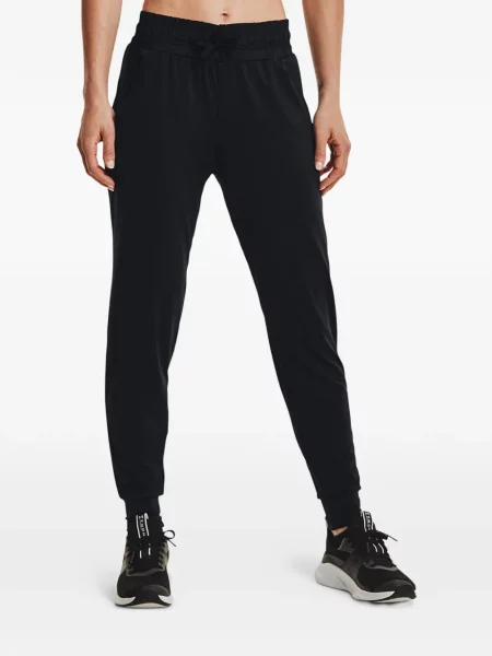 Pantaloni Under Armour conici cu cordon negru