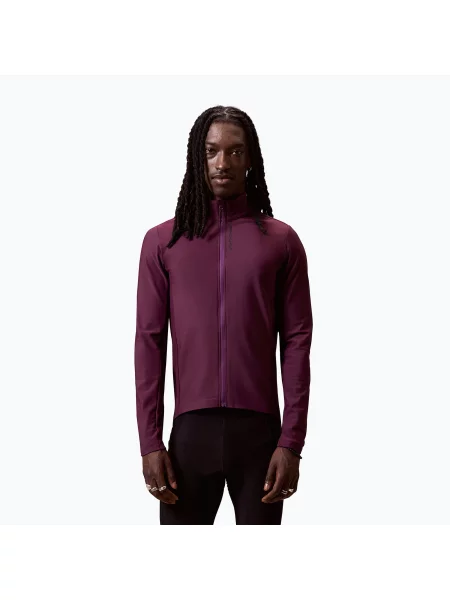 Férfi kerékpáros pulóver Endura Loop Ride L/S Jersey black cherry. Méret: XL fekete