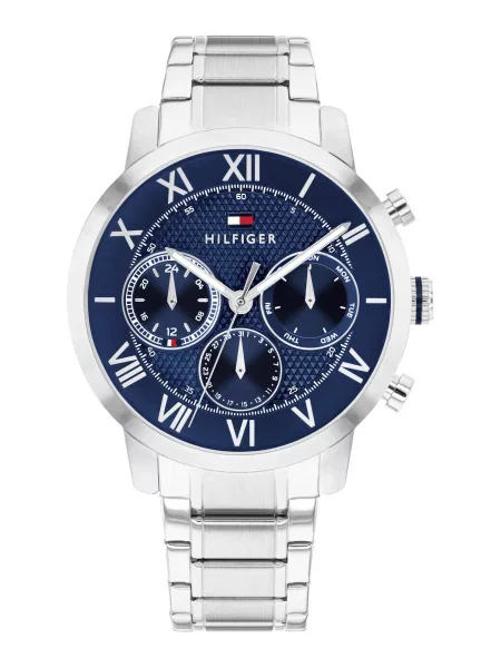 TOMMY HILFIGER Ceas analogic OXFORD albastru argintiu