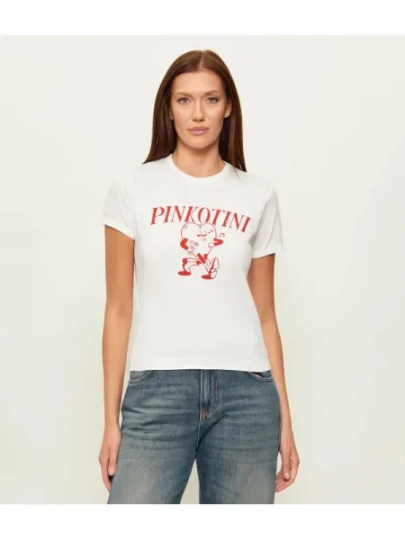 Pinko tricou din alb
