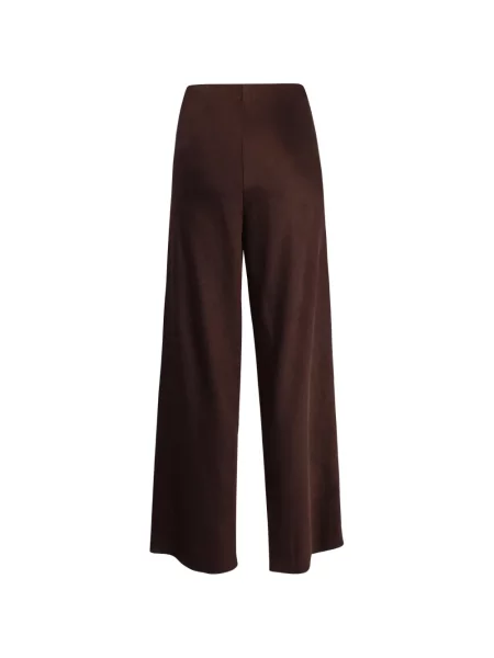 Pantaloni Vince cu picior lat maro