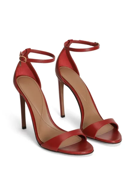 Sandale Dolce & Gabbana din piele roșu