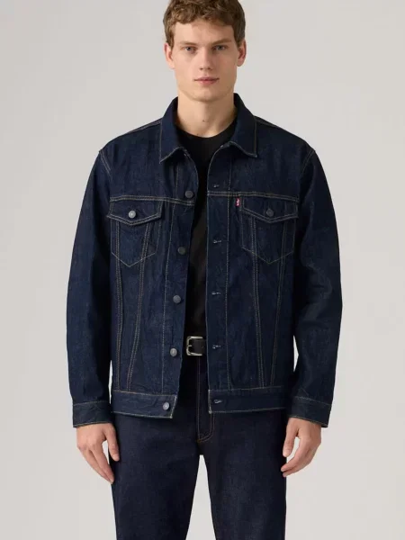 LEVI'S ® Prechodná bunda tmavomodrá