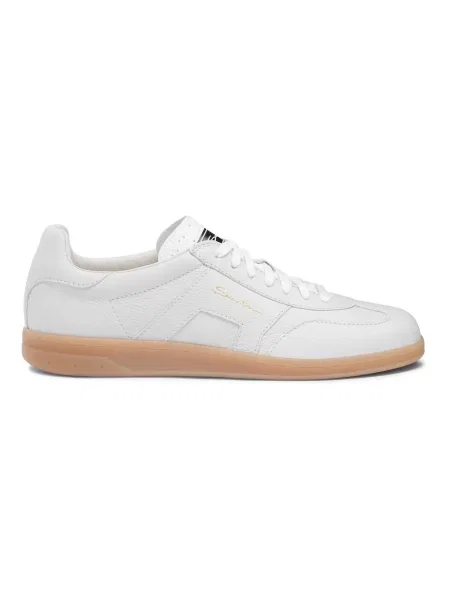 Sneakersy Santoni białe