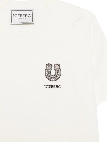 Tricou Iceberg cu autograf alb