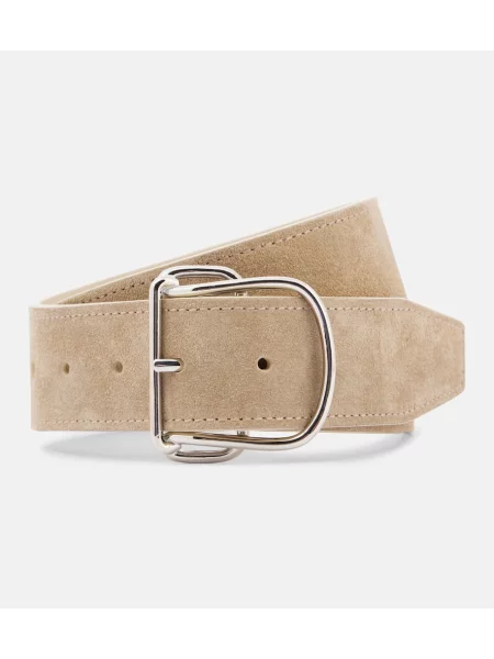 Curea Toteme din piele de căprioară maro