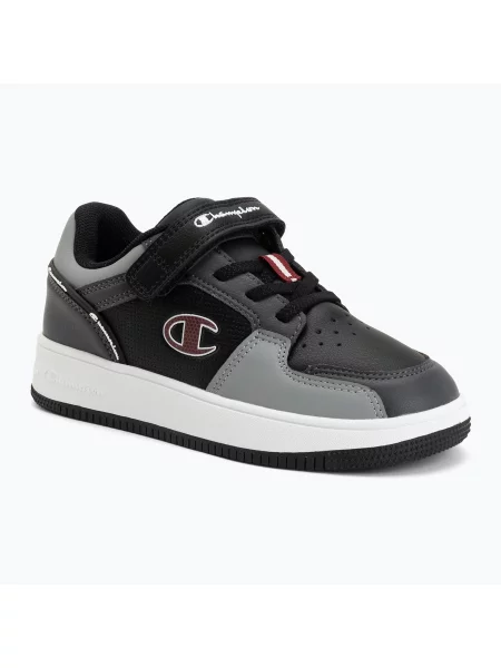 Încălțăminte pentru copii Champion Low B PS Low Cut new black/grey/timber brown negru