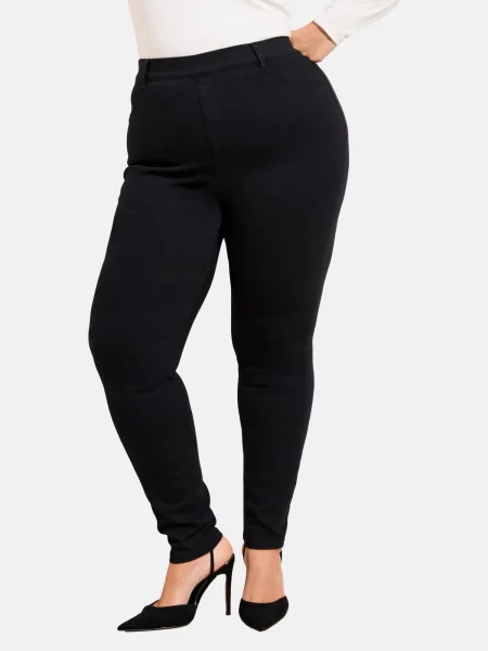 Friends Like These Jeggings negru