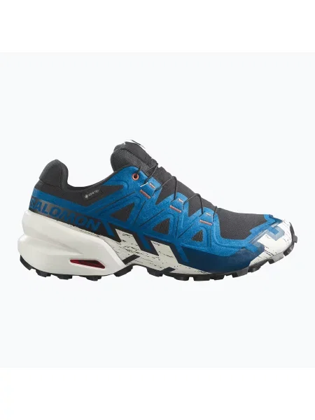 Încălțăminte de alergare pentru bărbați Salomon Speedcross 6 GTX black/mykonos blue negru