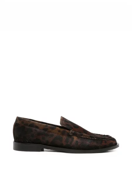Pantofi loafer Gioseppo cu imagine cu model leopard maro