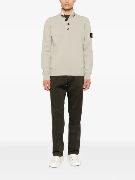 Lung pulover Stone Island cu strasuri