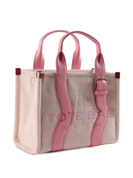 Geantă shopper Marc Jacobs din piele roz