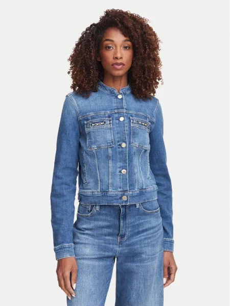 GUESS Farmer kabát Ivy kék