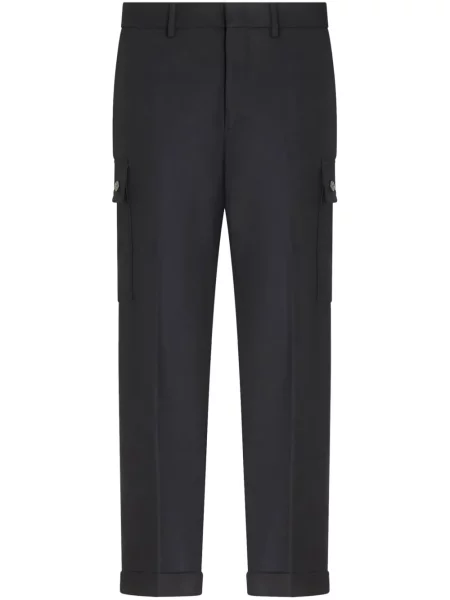 Pantaloni cargo Etro de lână gri