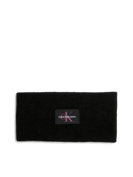 Căciulă Calvin Klein Jeans de lână negru