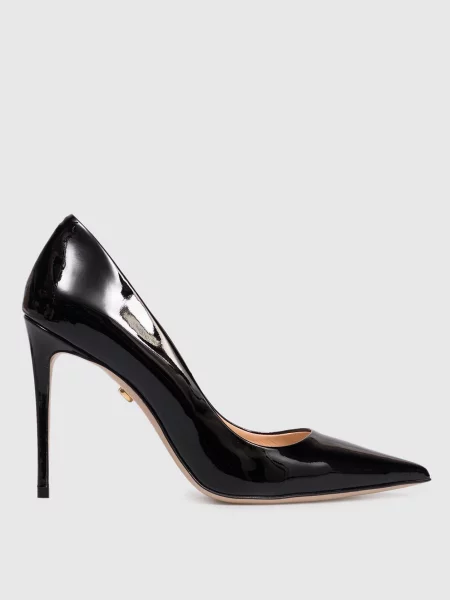 Шкіряні лаковані туфлі Babe Pay Pls чорні