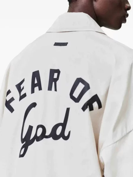 Яке Fear Of God поплин бяло