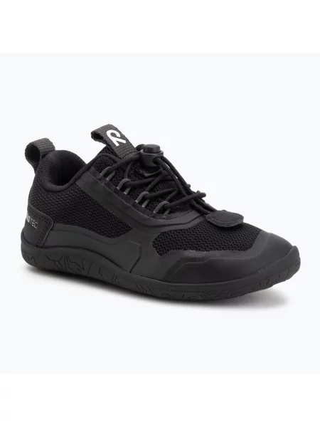 Detské barefoot topánky Reima Tallustelu black čierna