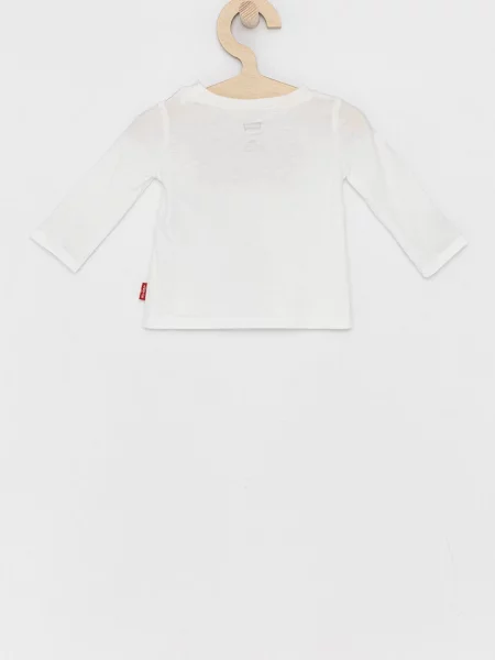 Levi's tričko s dlouhým rukávem cm bílé