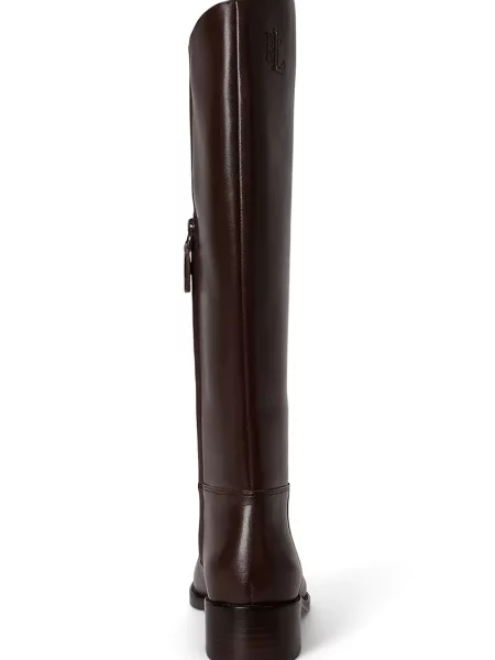 Кожаные сапоги Lauren Ralph Lauren