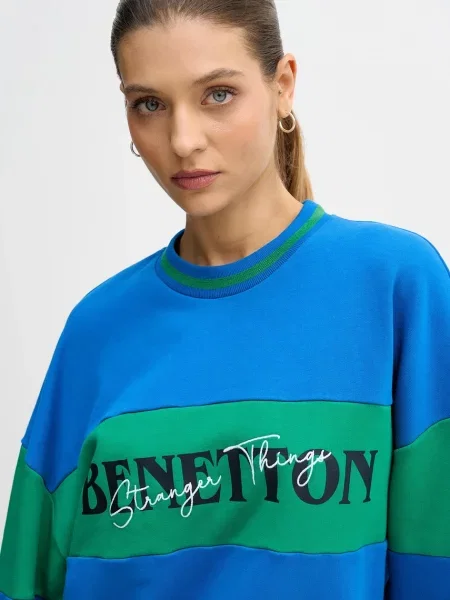 Кофта United Colors of Benetton x Stranger Things з принтом