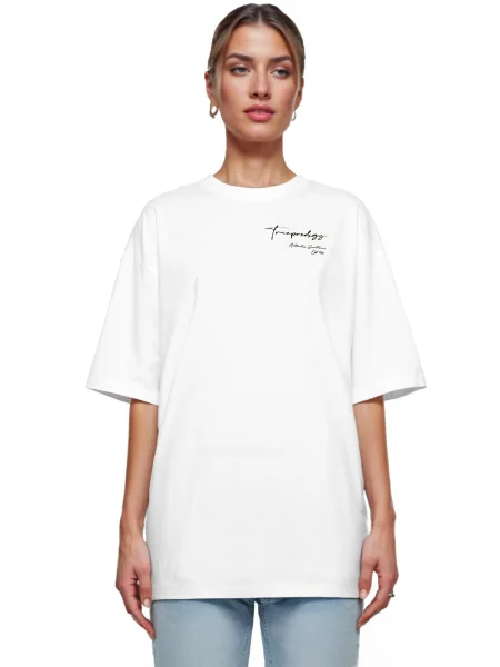 Trueprodigy Tricou Marin F negru alb