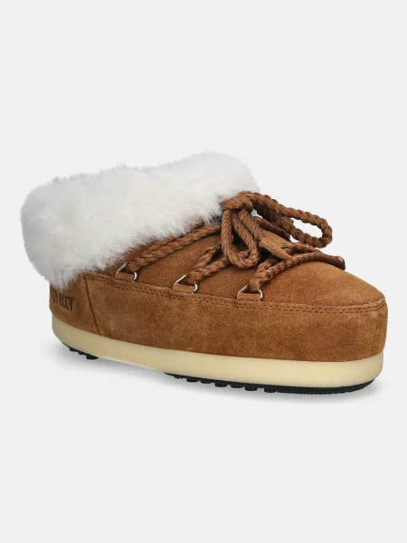 Cizme de zăpadă Moon Boot Mb Evx Mule Suede maro