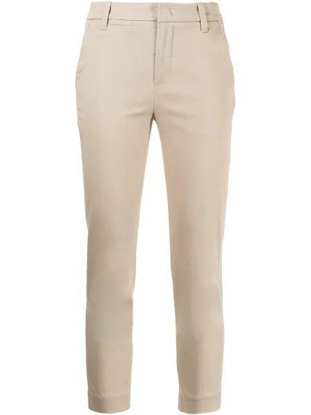 Cropp pantaloni Vince stretch maro