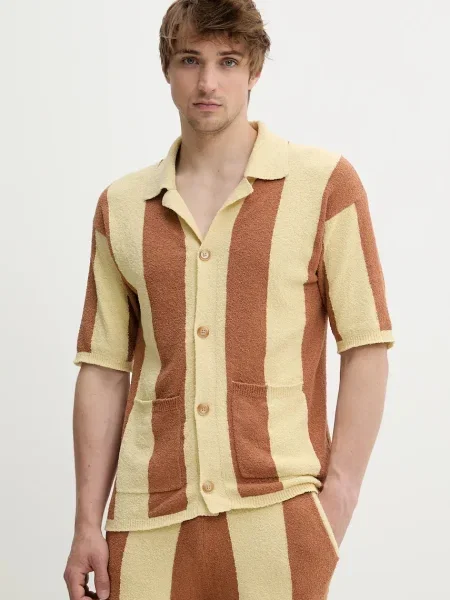 Nanushka cămașă JEFF regular bej